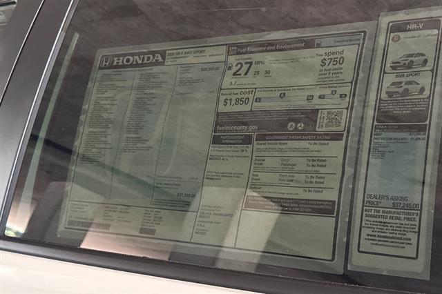 2026 Honda HR-V Sport Oakland CA