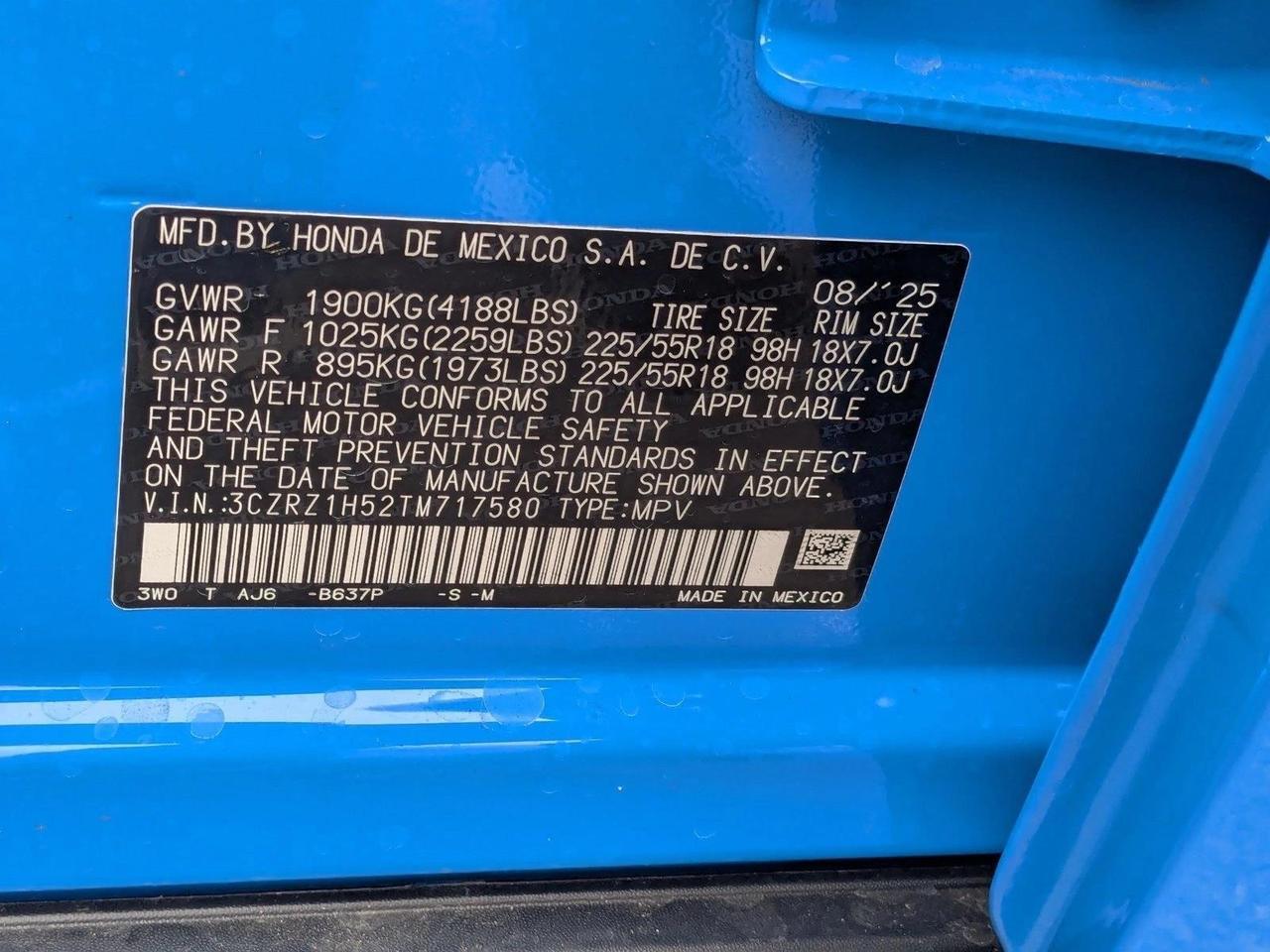 2026 Honda HR-V Sport Roseville CA