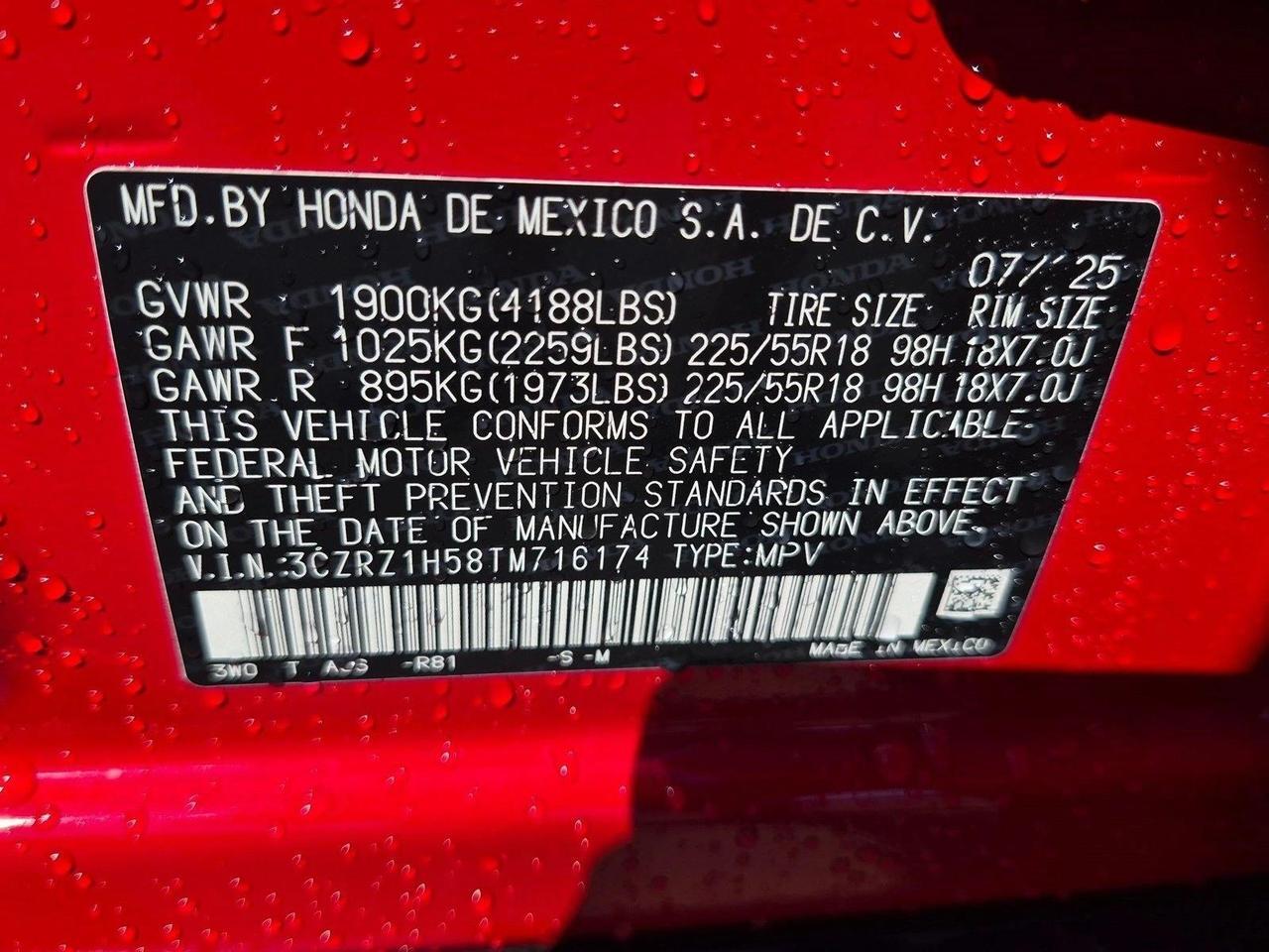 2026 Honda HR-V Sport Roseville CA