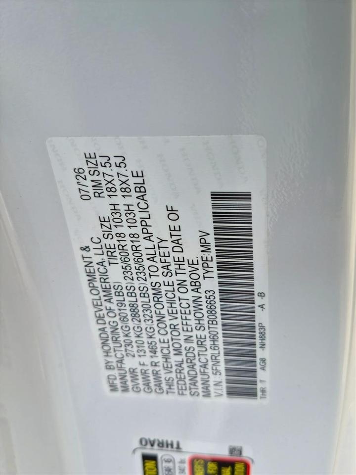 2026 Honda Odyssey EX-L Roseville CA