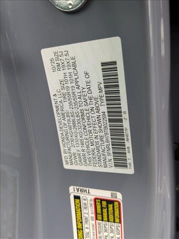 2026 Honda Odyssey Sport-L Roseville CA