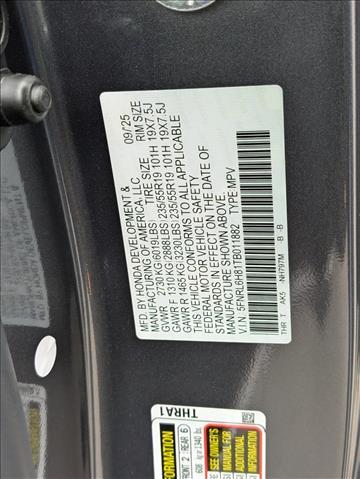 2026 Honda Odyssey Touring Roseville CA