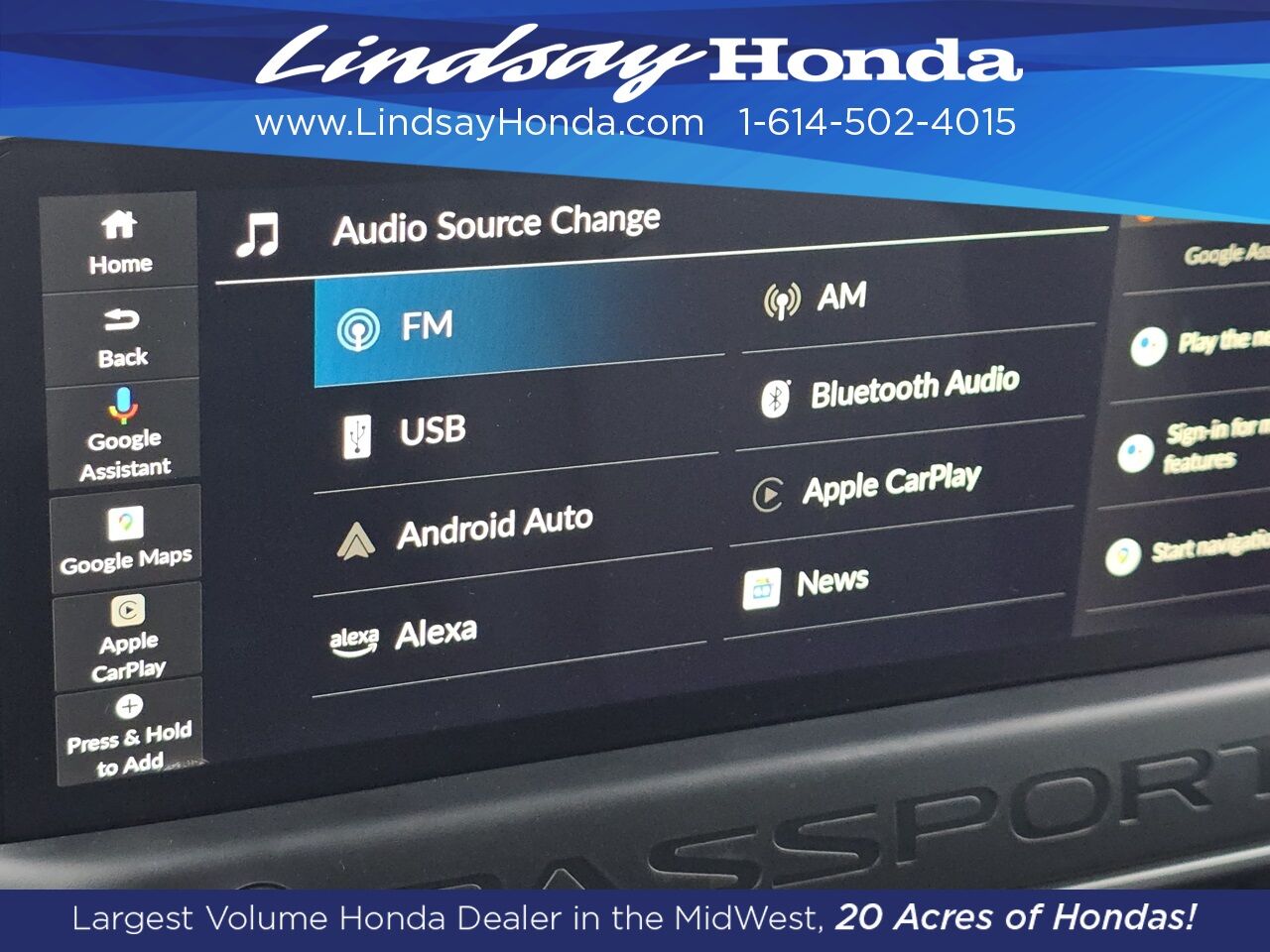 2026 Honda Passport RTL Columbus OH