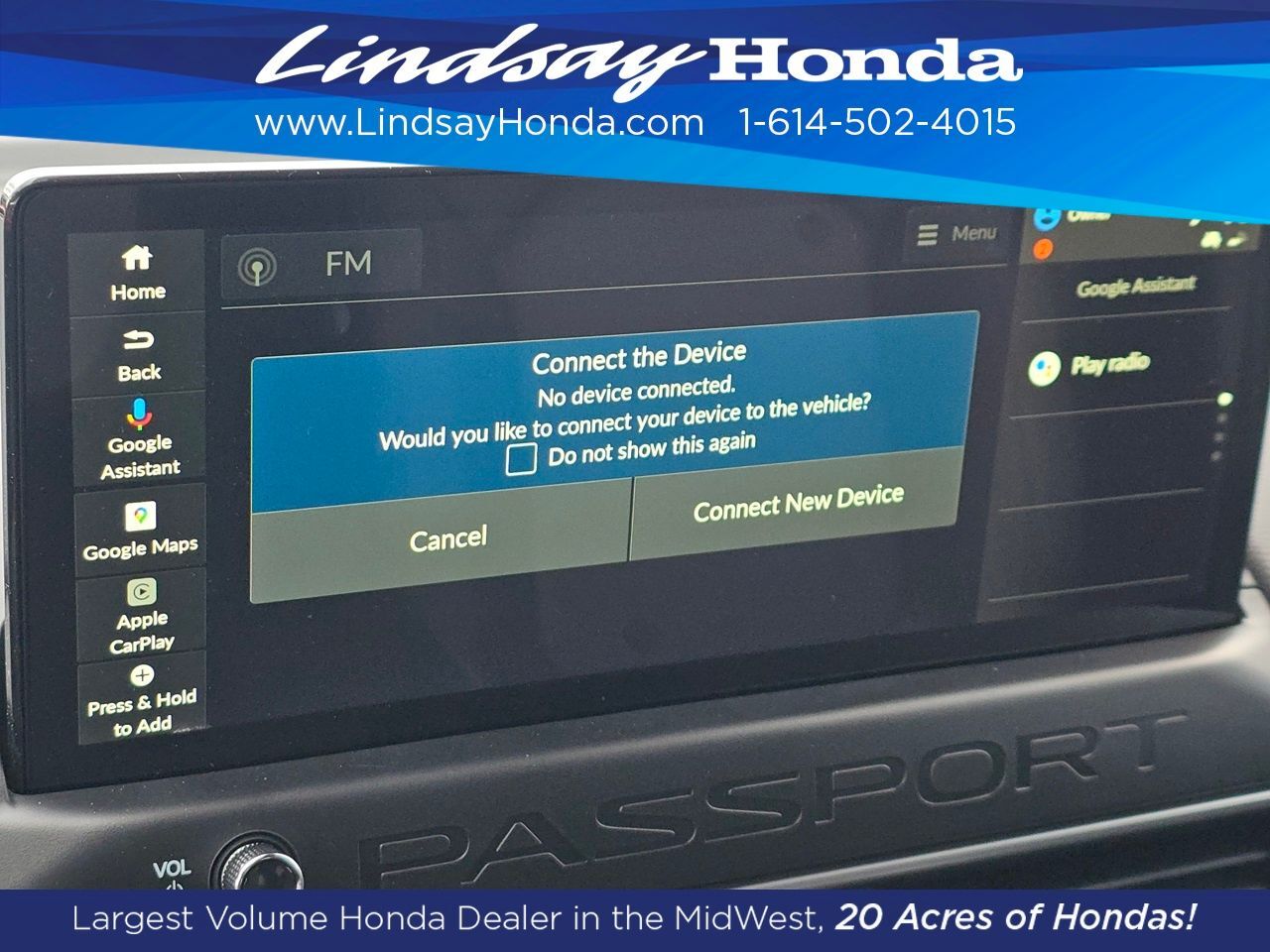 2026 Honda Passport RTL Columbus OH