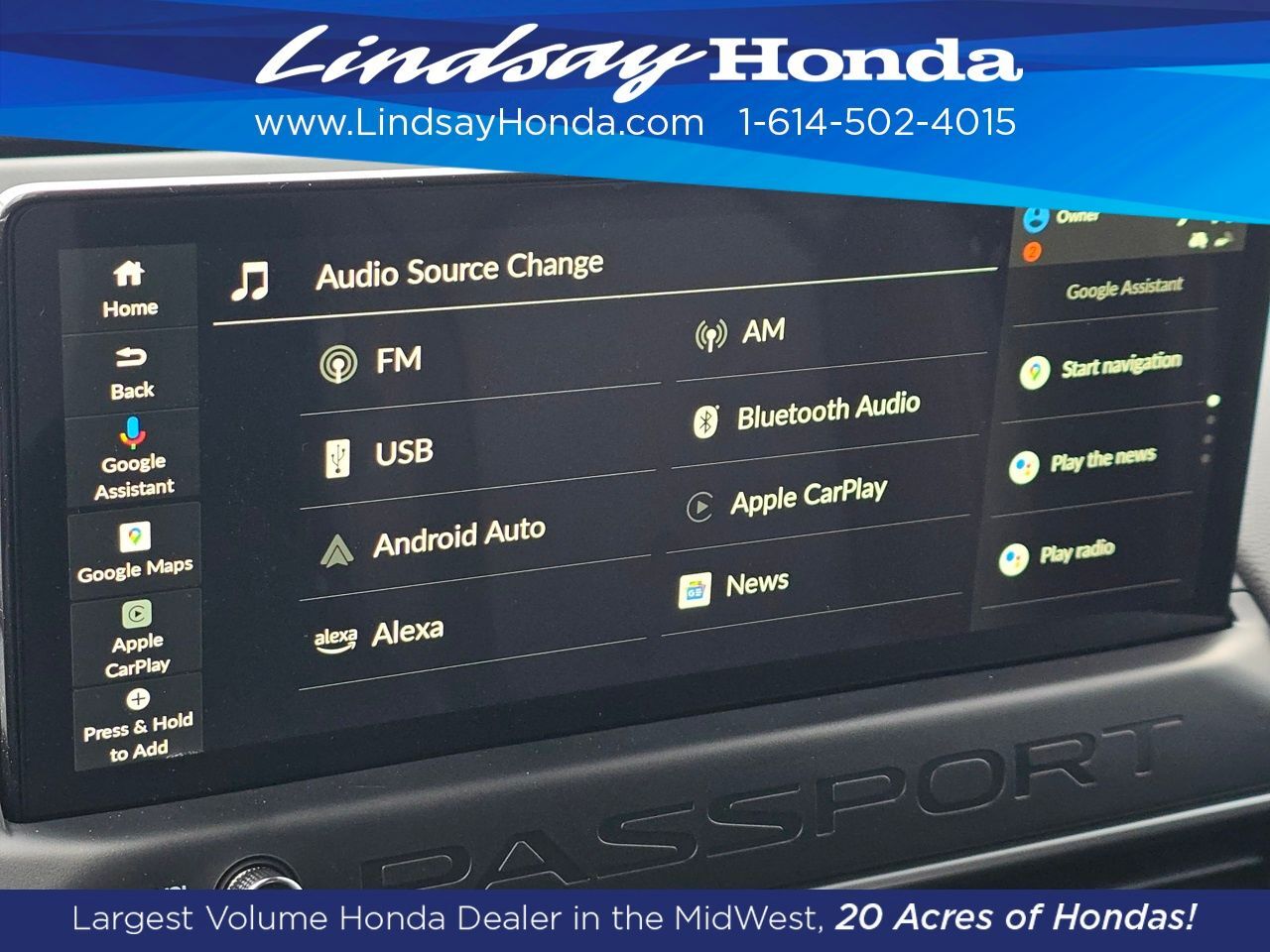 2026 Honda Passport RTL Columbus OH