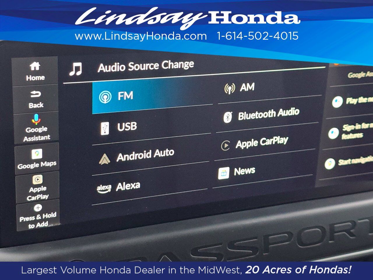 2026 Honda Passport RTL Columbus OH