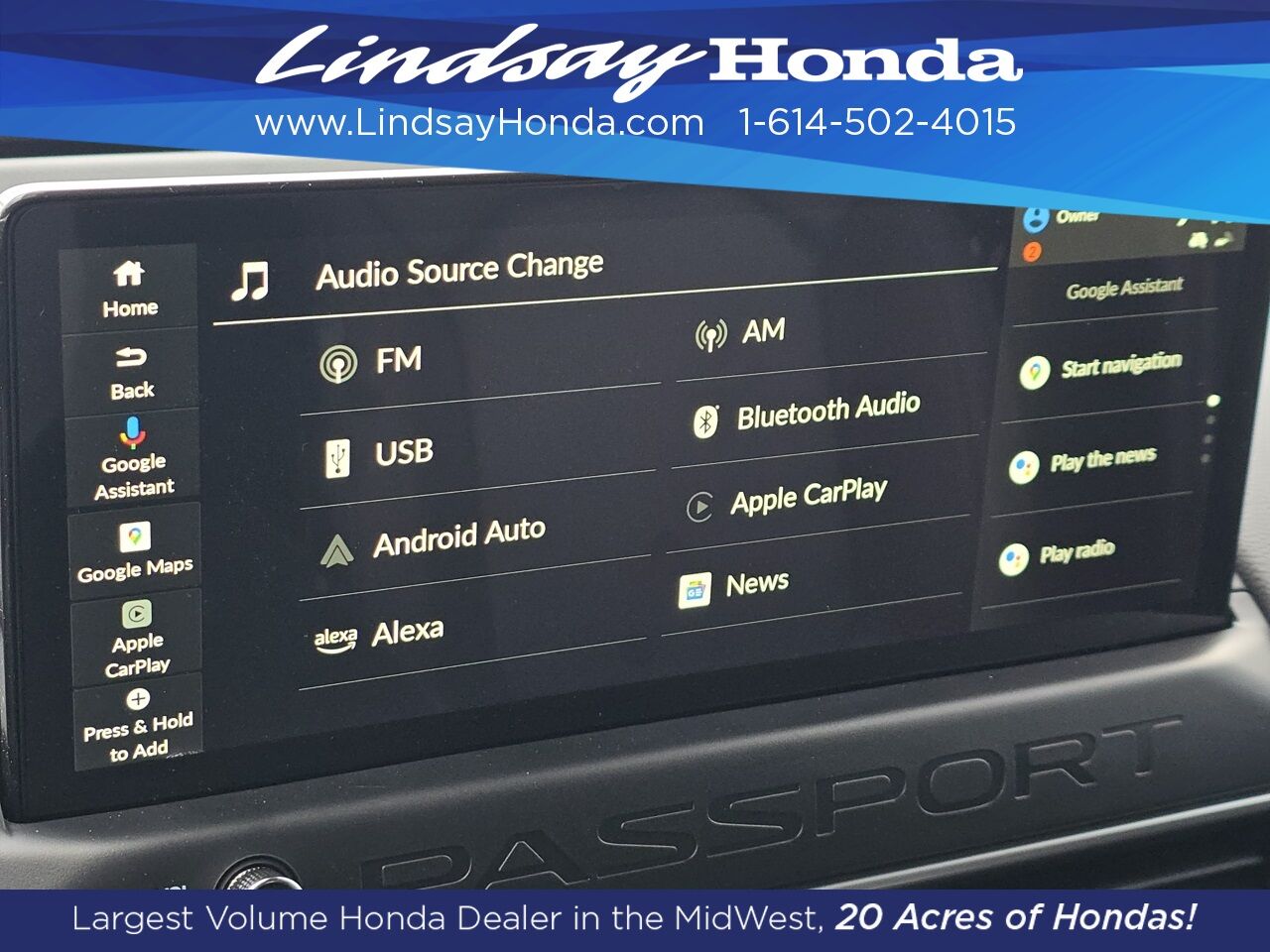 2026 Honda Passport RTL Columbus OH