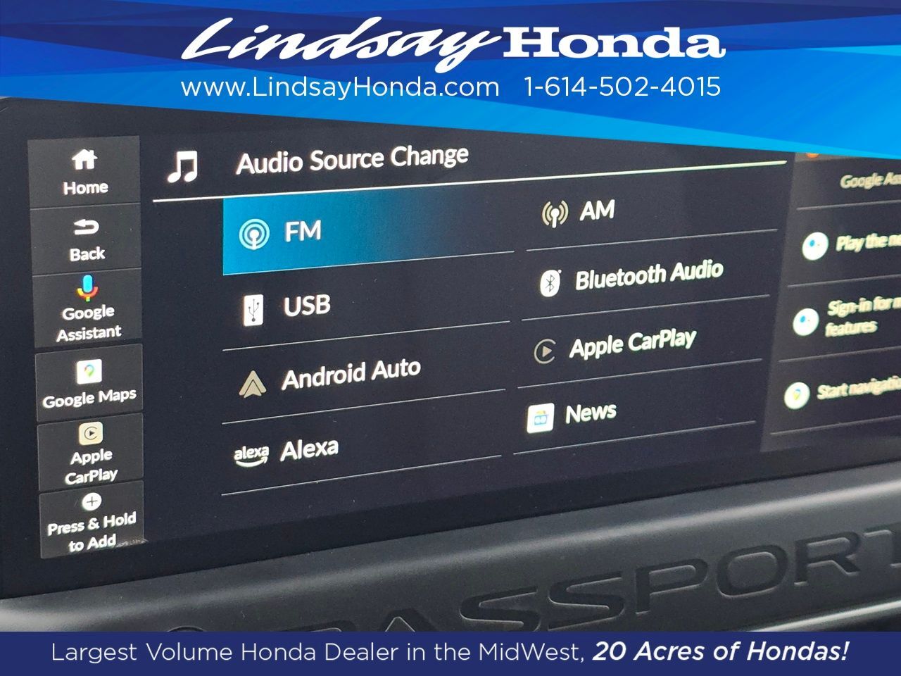 2026 Honda Passport RTL Columbus OH
