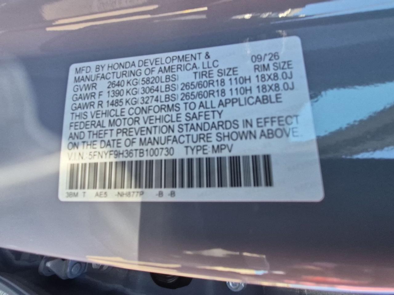 2026 Honda Passport RTL Roseville CA