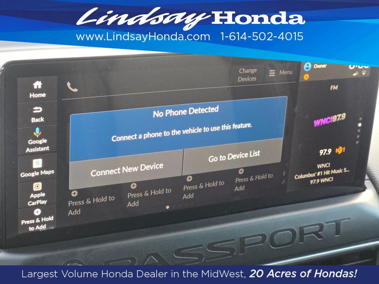 2026 Honda Passport RTL Towing Columbus OH