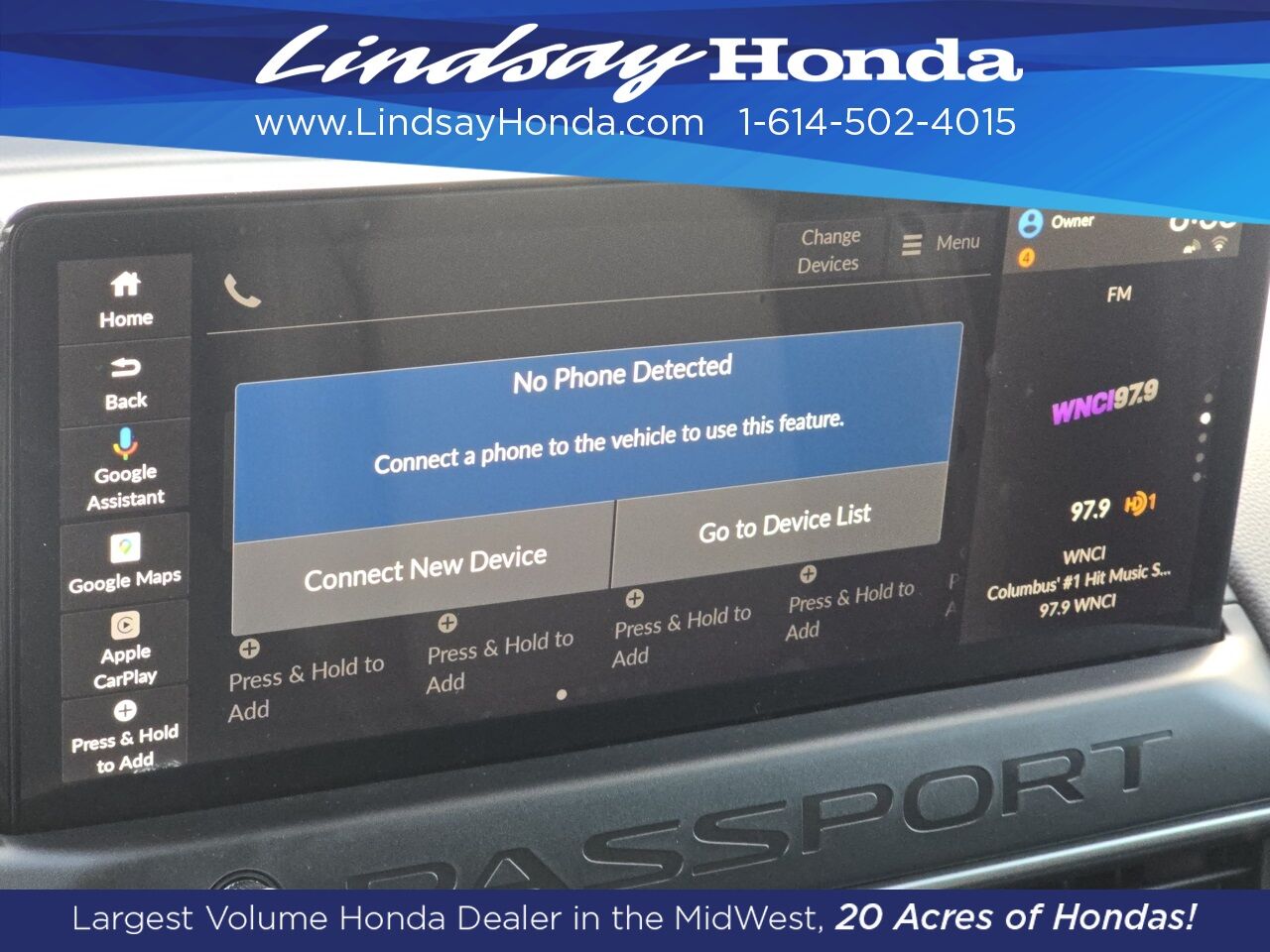 2026 Honda Passport RTL Towing Columbus OH