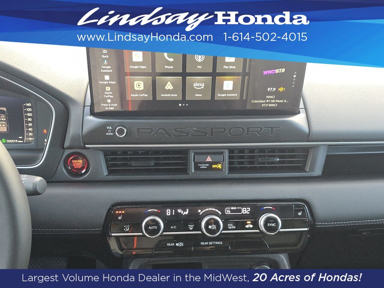 2026 Honda Passport RTL Towing Columbus OH