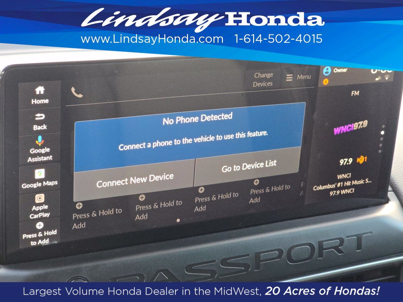 2026 Honda Passport RTL Towing Columbus OH