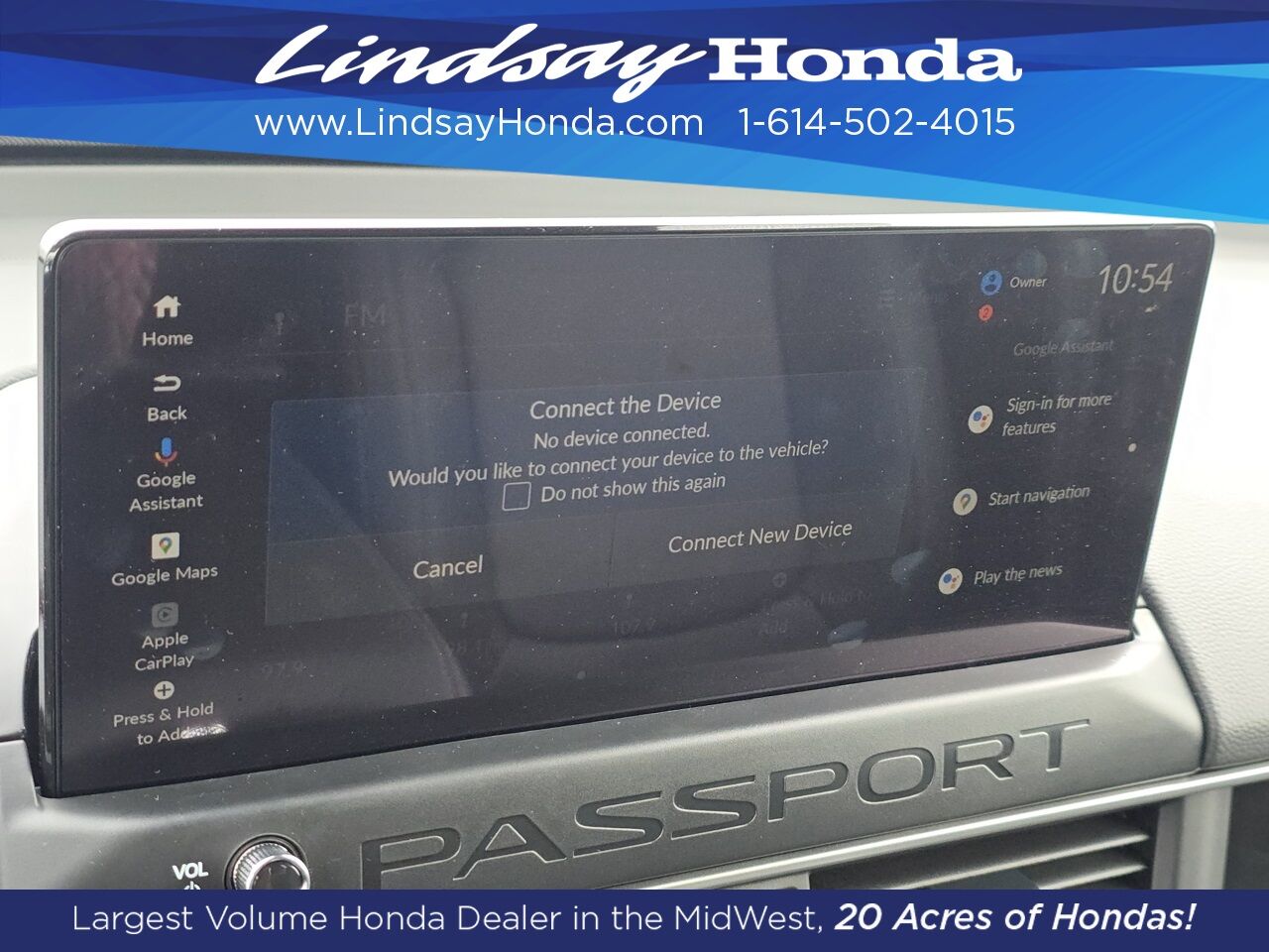 2026 Honda Passport RTL Towing Columbus OH