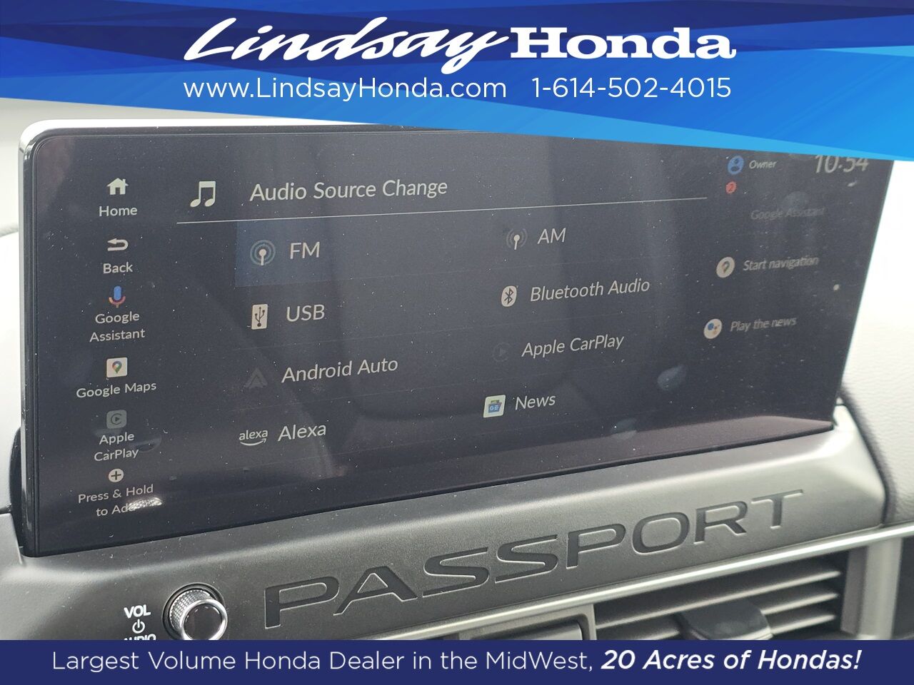 2026 Honda Passport RTL Towing Columbus OH