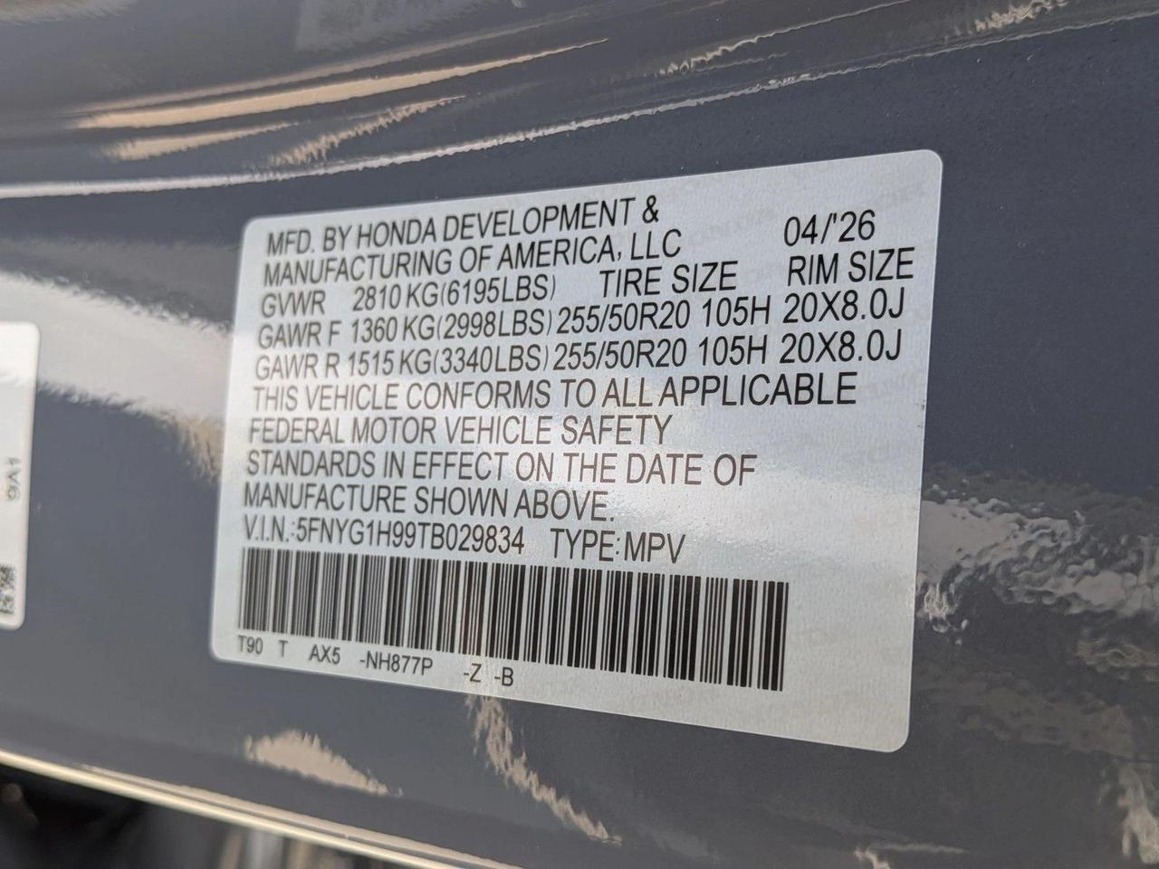 2026 Honda Pilot Black Edition Roseville CA