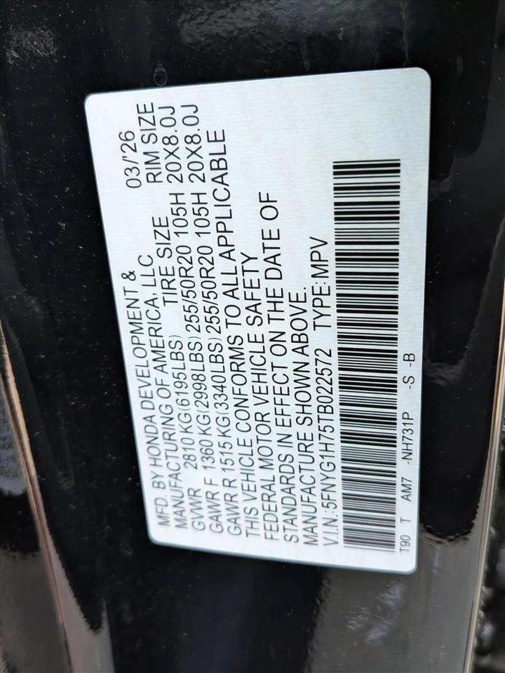 2026 Honda Pilot Touring Roseville CA