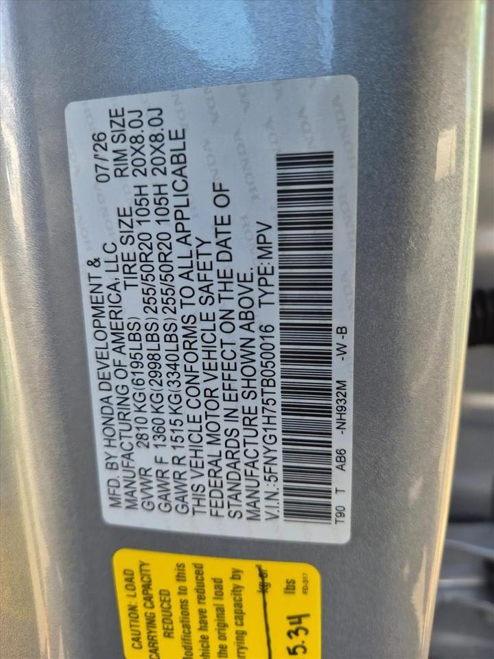 2026 Honda Pilot Touring S Roseville CA