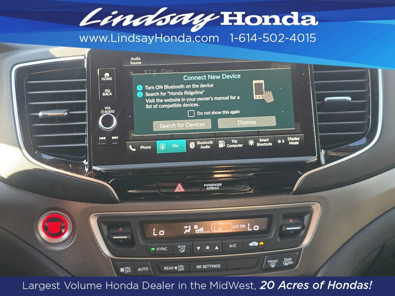 2026 Honda Ridgeline RTL Columbus OH