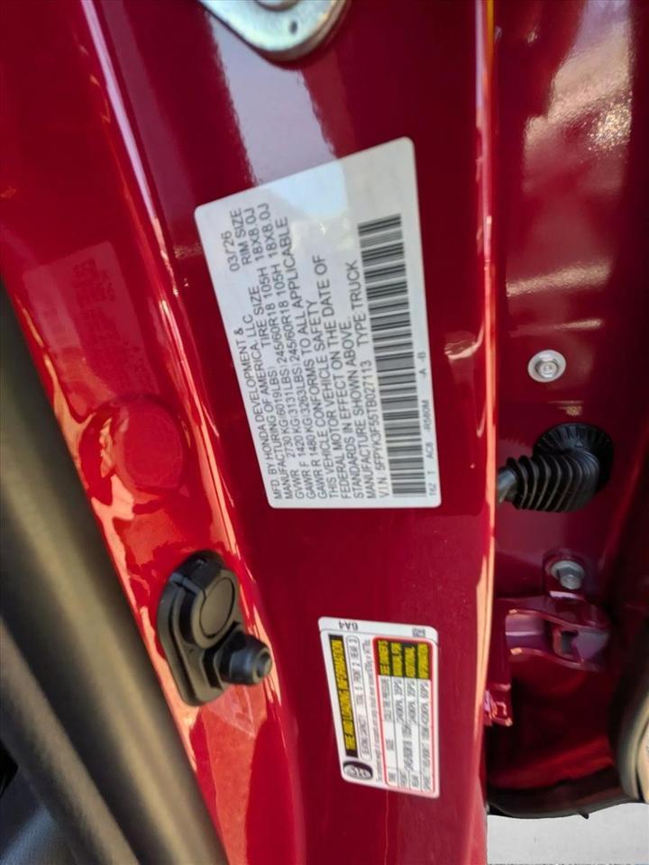 2026 Honda Ridgeline RTL Roseville CA