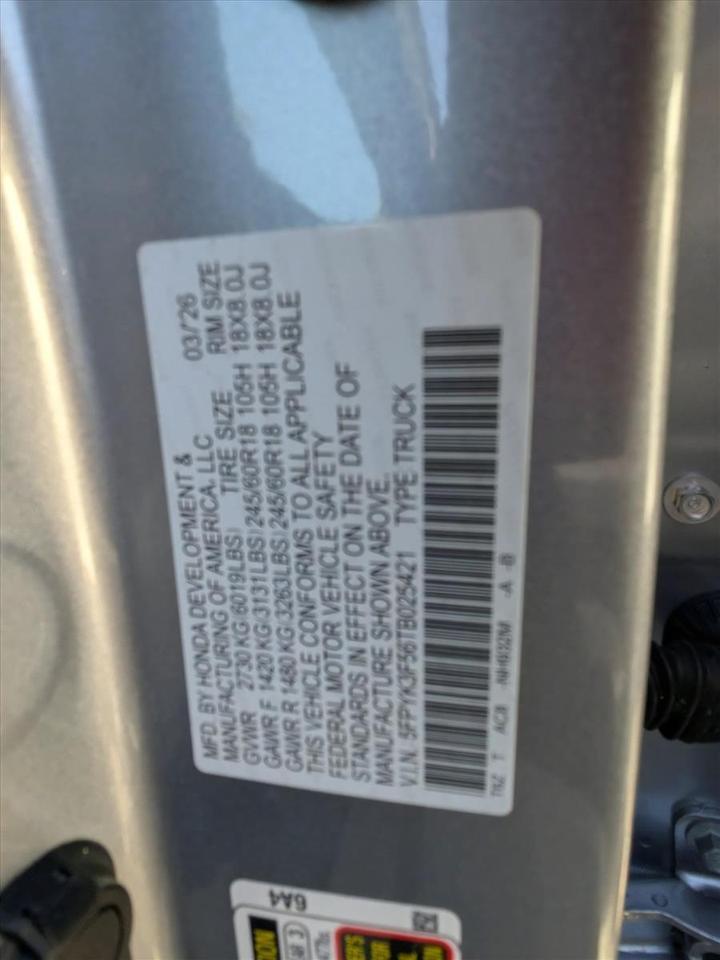 2026 Honda Ridgeline RTL Roseville CA