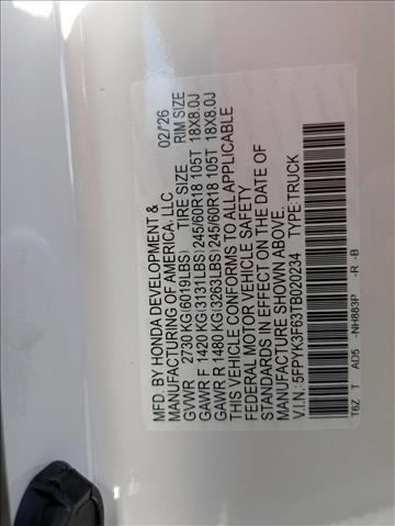 2026 Honda Ridgeline TrailSport Roseville CA