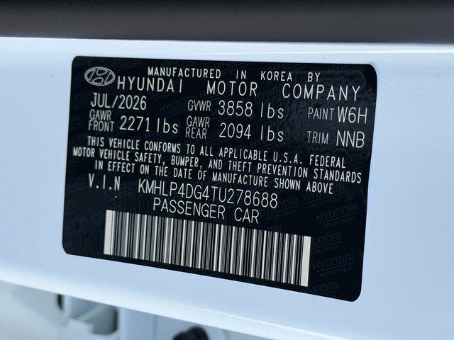 2026 Hyundai ELANTRA Limited Chantilly VA