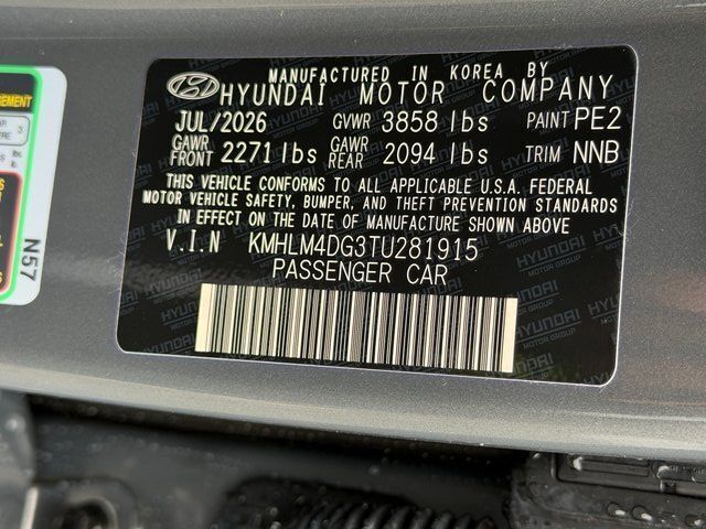 2026 Hyundai ELANTRA SEL Sport Plus Chantilly VA