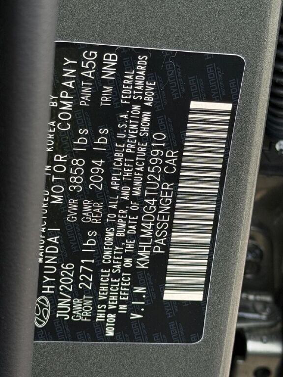 2026 Hyundai ELANTRA SEL Sport Plus Chantilly VA