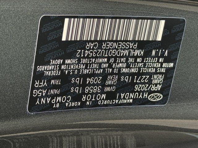 2026 Hyundai ELANTRA SEL Sport Chantilly VA