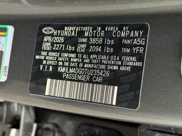 2026 Hyundai ELANTRA SEL Sport Chantilly VA