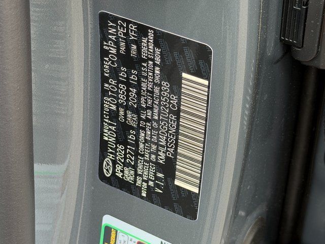 2026 Hyundai ELANTRA SEL Sport Chantilly VA