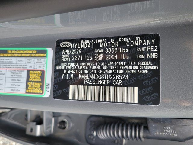 2026 Hyundai ELANTRA SEL Sport Chantilly VA