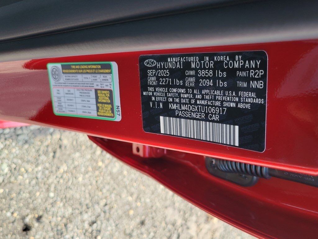 2026 Hyundai ELANTRA SEL Sport Chantilly VA