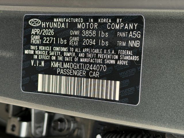 2026 Hyundai ELANTRA SEL Sport Chantilly VA