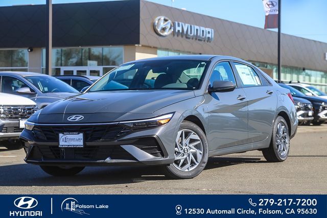 2026 Hyundai Elantra Hybrid Blue