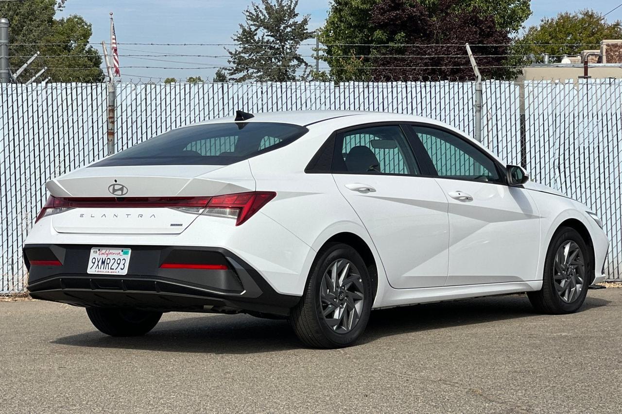 2026 Hyundai Elantra Hybrid Blue