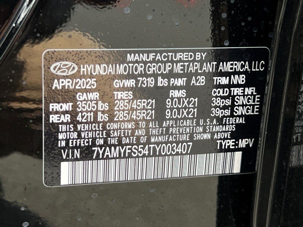 2026 Hyundai IONIQ 9 Performance Calligraphy Chantilly VA