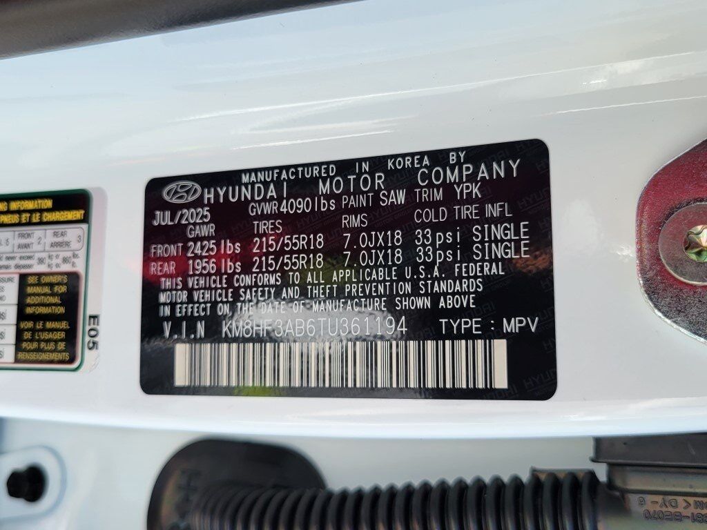 2026 Hyundai KONA SEL Sport FWD Chantilly VA