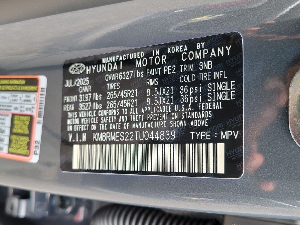 2026 Hyundai PALISADE Calligraphy AWD Chantilly VA