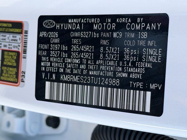 2026 Hyundai PALISADE Calligraphy AWD Chantilly VA