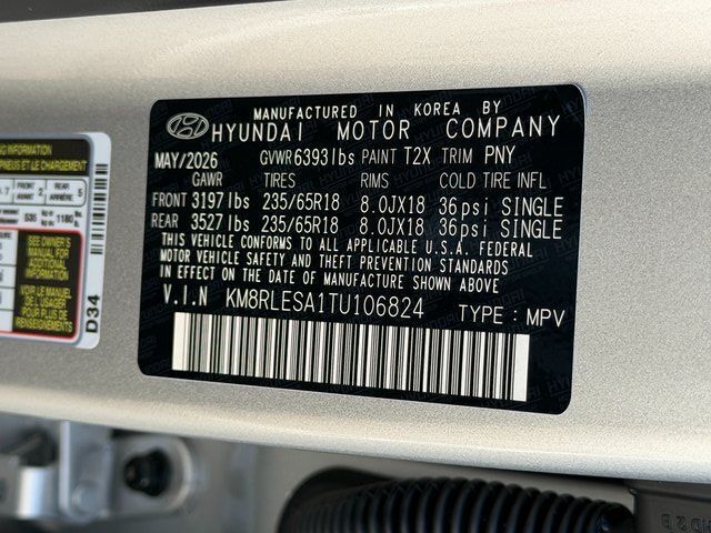 2026 Hyundai PALISADE HYBRID SEL 7P Chantilly VA