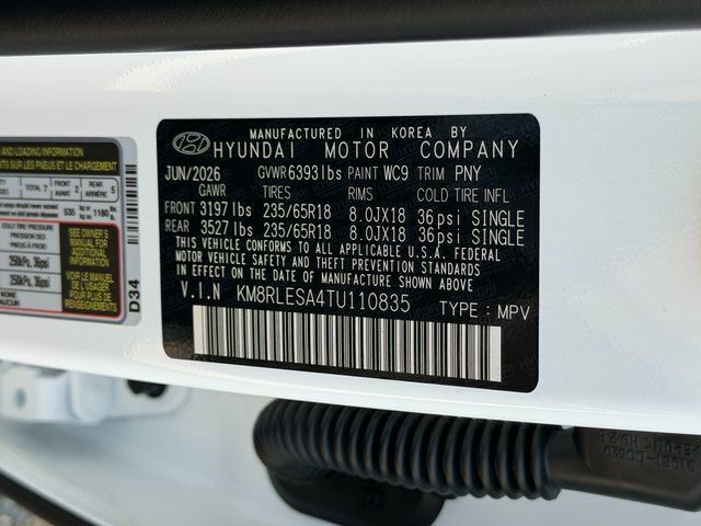 2026 Hyundai PALISADE HYBRID SEL 7P Chantilly VA