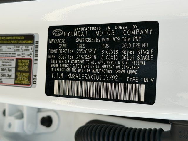 2026 Hyundai PALISADE HYBRID SEL 7P Chantilly VA