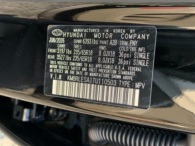 2026 Hyundai PALISADE HYBRID SEL 8P Chantilly VA