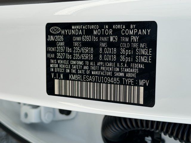 2026 Hyundai PALISADE HYBRID SEL 8P Chantilly VA