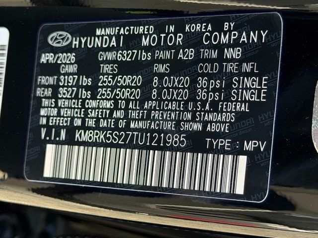 2026 Hyundai PALISADE Limited FWD Chantilly VA