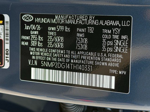 2026 Hyundai SANTA FE HYBRID SEL Chantilly VA