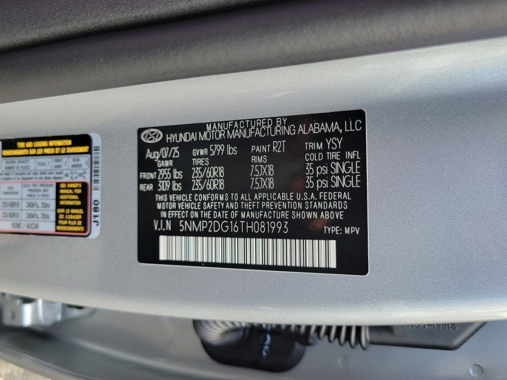 2026 Hyundai SANTA FE HYBRID SEL Chantilly VA