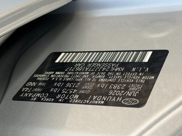 2026 Hyundai SONATA HYBRID Blue Chantilly VA